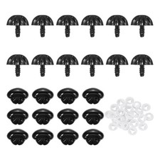 25Pcs Safety Dog Noses for DIY Stuffed Animals Crochet Dolls, 23 x 17 x 21mm