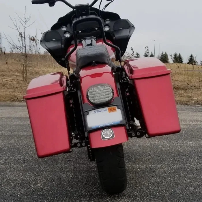 Kit eliminador de señal de giro cromado Custom Dynamics CD-TS-ELIM 97-19 FLH/T Touring Foto 3 de 4