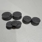Hot Wheels Millennium Toy Coins Lot of 25 Mattel Kiddesigns Play Money VTG 2000