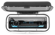 BMRC3W | Flip-up White Marine Radio Cover / Splash Guard