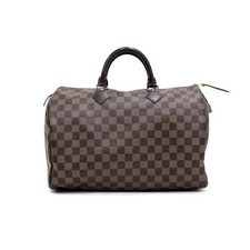 Louis Vuitton Sac Speedy 35 en toile Damier Ébène N41523 153894420