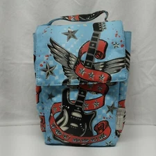 Sugar Booger Classic Lunch Sack "You Rock" Insulated Blue Lunch Bag PVC Free