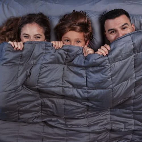 Luna Cotton Cooling Weighted Blankets Premium Quality Breathable All Seasons