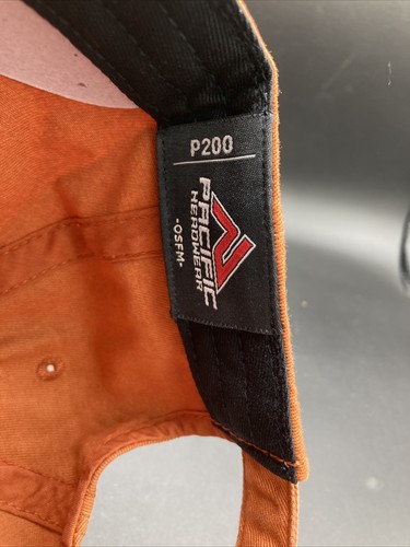 Pacific Headwear ORIGINAL Adjustable Cap/Hat P200 One Size NEW! Burnt Orange - 第 6/6 張圖片