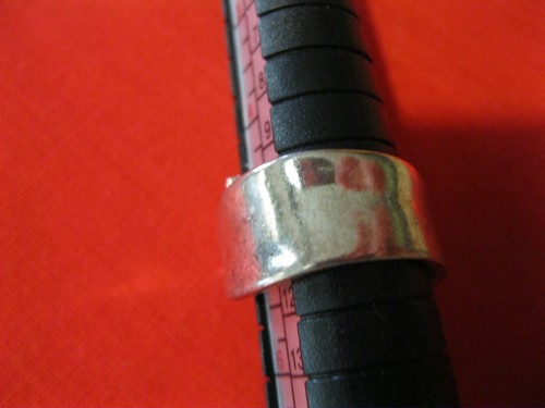 Vintage Sterling Silver Wrap Style Ring Size 5 Adjustable - Picture 4 of 8