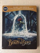 Beauty and the Beast Steelbook (Blu-ray/DVD, Includes Digital HD UltraViolet)