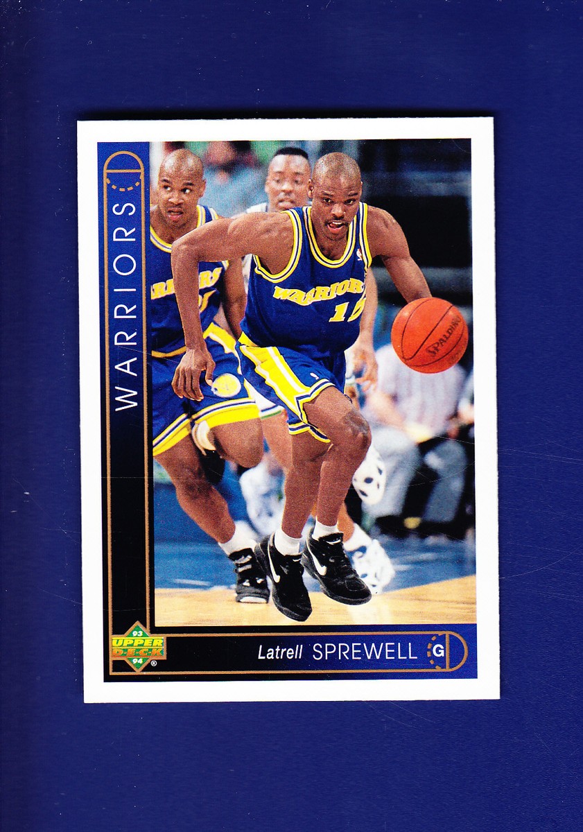 Latrell Sprewell 452 Sports Nba Latrell Sprewell 1993-94 Upper