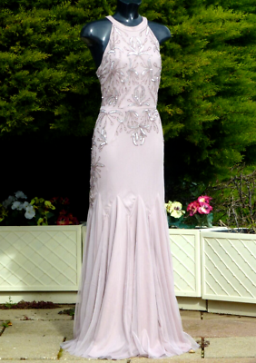 Sistaglam KYLEE Sequin Maxi Dress Size 16 UK Evening Wedding Cruise Ball  XMAS | eBay UK