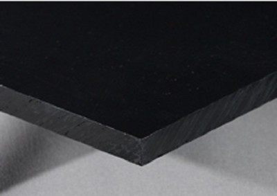 POLYETHYLENE BLACK .750'' X 24'' X 48''  HDPE NON-TEXTURED PLASTIC SHEET 