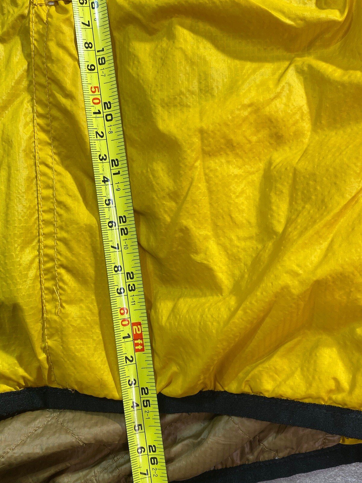 Trew Gear Polar Shift Wind Breaker  Primaloft 2013 Yellow Reversible Sz S  READ