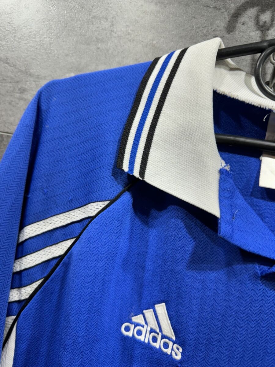 FC Schalke 04 1998 - 2000 Home Shirt football Adidas #10 FC Schalke 04 1998 - 2000 Home Shirt football Adidas #10