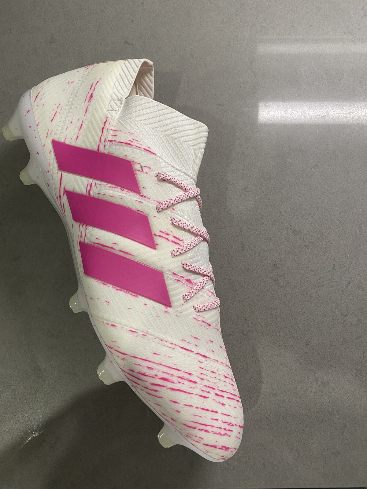 nemeziz pink and white