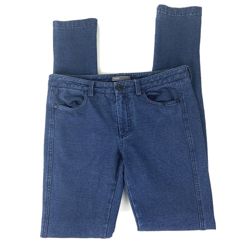 Vince Jeans Damen 4 blaue Ankle Skinny Leg Jeggings Denim dunkle Waschung Stretch - Bild 5 von 5