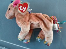 Ty Beanie Baby Horse VGC With Tag Protector