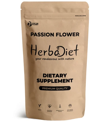 Passion Flower 10:1 Extract Powder For Stress Relief, Anxiety, Epilepsy, Anxiety