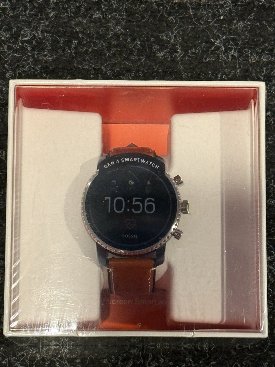 Fall 2018 Fossil FTW4016 Gen Smartwatch Q eXplorist HR Tan