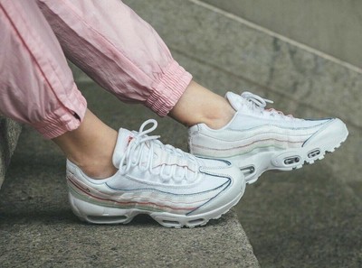 air max 95 rainbow white