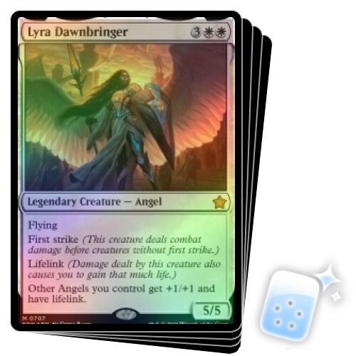 FOIL LYRA DAWNBRINGER (COLECCIÓN STARTER) X4 Foundations FDN Magic Magic Magic Magic Magic Magic The Gathering TARJETA - Imagen 1 de 1