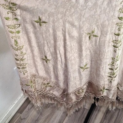 indian rayon embroidered dresses Blooming Romance Floral Mesh Bodycon Midi Dress main image 1