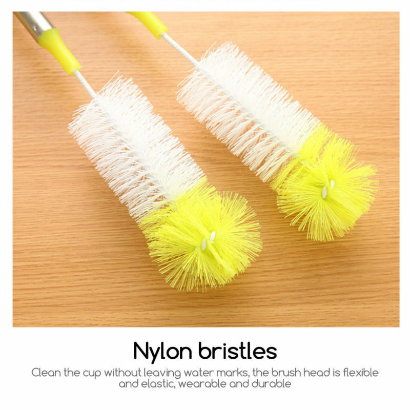 Brew Scrubbing Cleaner Bottle Cup Cleaning Brush Bottle Cup Long Handle