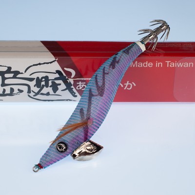 Yuka Morii RUI Squid Jig KR122 RYE BLUE UV HALF PINK SEE THROUGH - Foto 13