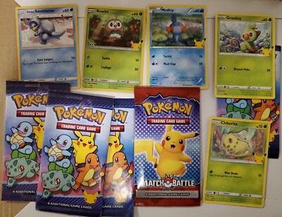 Pokémon McDonalds 25th Anniversary Booster Pack (Sealed Brand New)