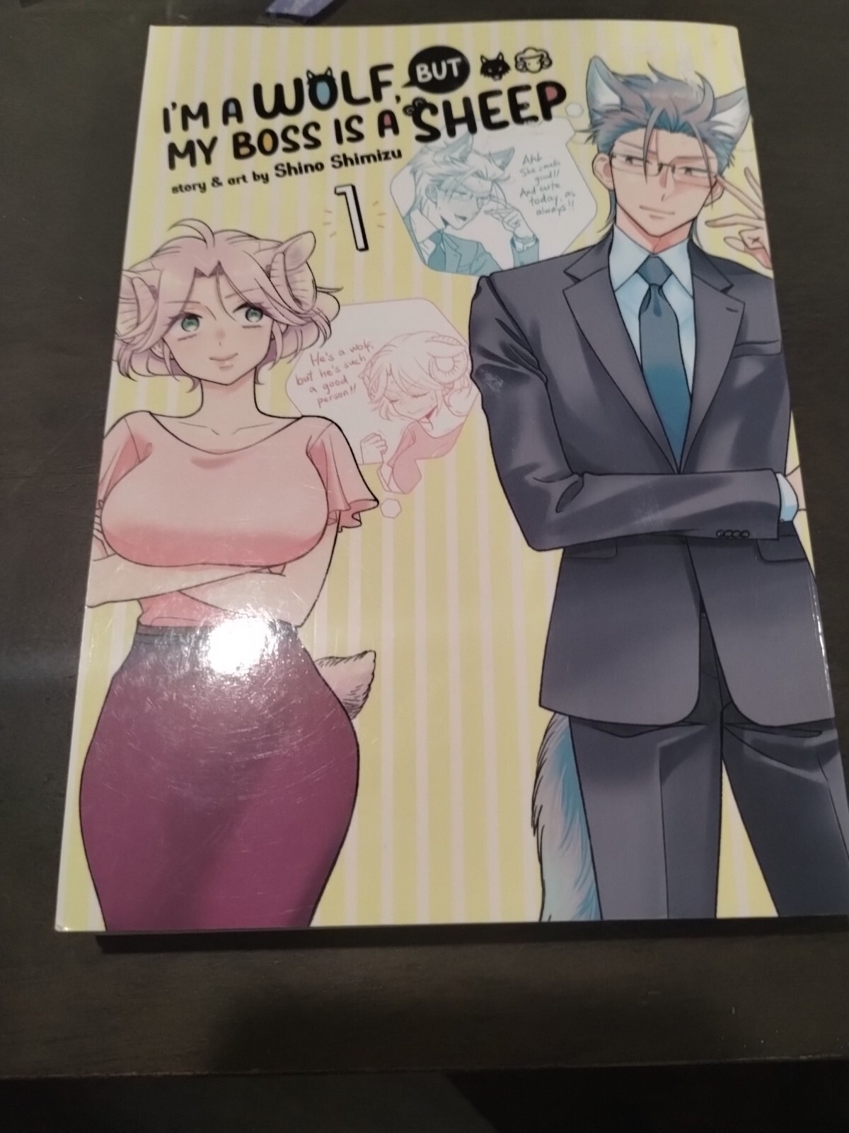 I'm a Wolf, but My Boss is a Sheep GN Manga #1-1ST NM 2022 Stock Image
