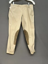 The Tailored Sportsman Tan Riding Breeches Style 1965 Side Zip Size 30 Reg (306)