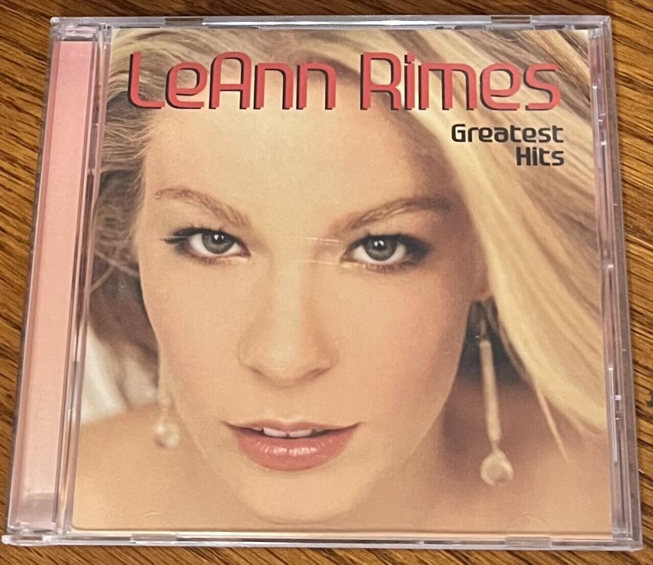 LEANN RIMES "GREATEST HITS" RARE ORIGINAL 2003 USA CD/DVD ALBUM