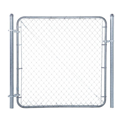 #ad Adjust A Gate Fit Right Chain Link Fence Walk Through Gate Kit 24quot; 72quot;W x 6#x27;H $129.19