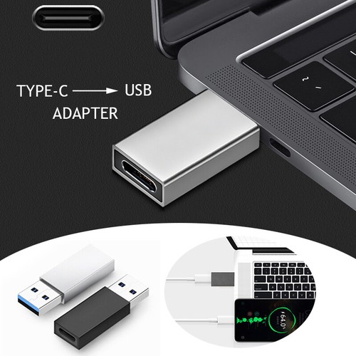 Type C to USB Adapter 3.0 USB-C 3.1 Male OTG A Female Data Connector Converter - Picture 2 of 13