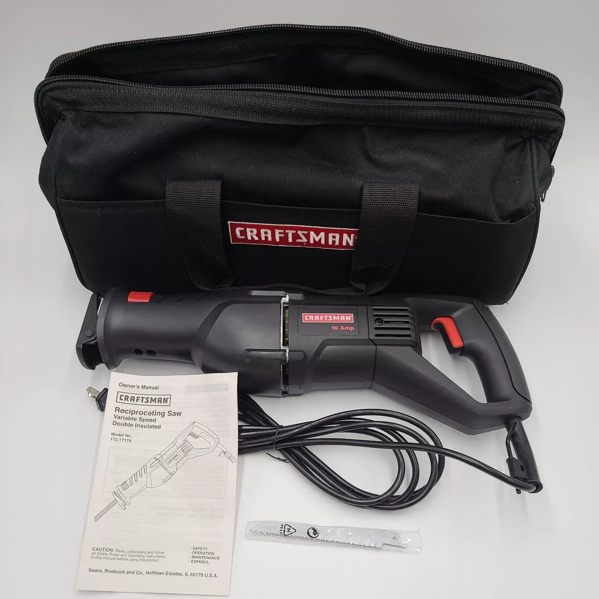 Craftsman corded 2024 reciprocating saw