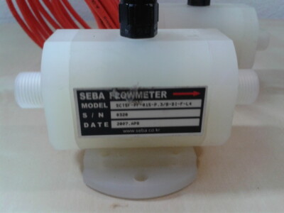 SEBA FLOWMETER Model SCTSF-PF-015-P . 3/8-DI-F-L4 | eBay