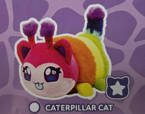 APHMAU MeeMeows 6" Mystery Plush SAFARI Limited Edition CATERPILLAR CAT Rare - 第 9/9 張圖片