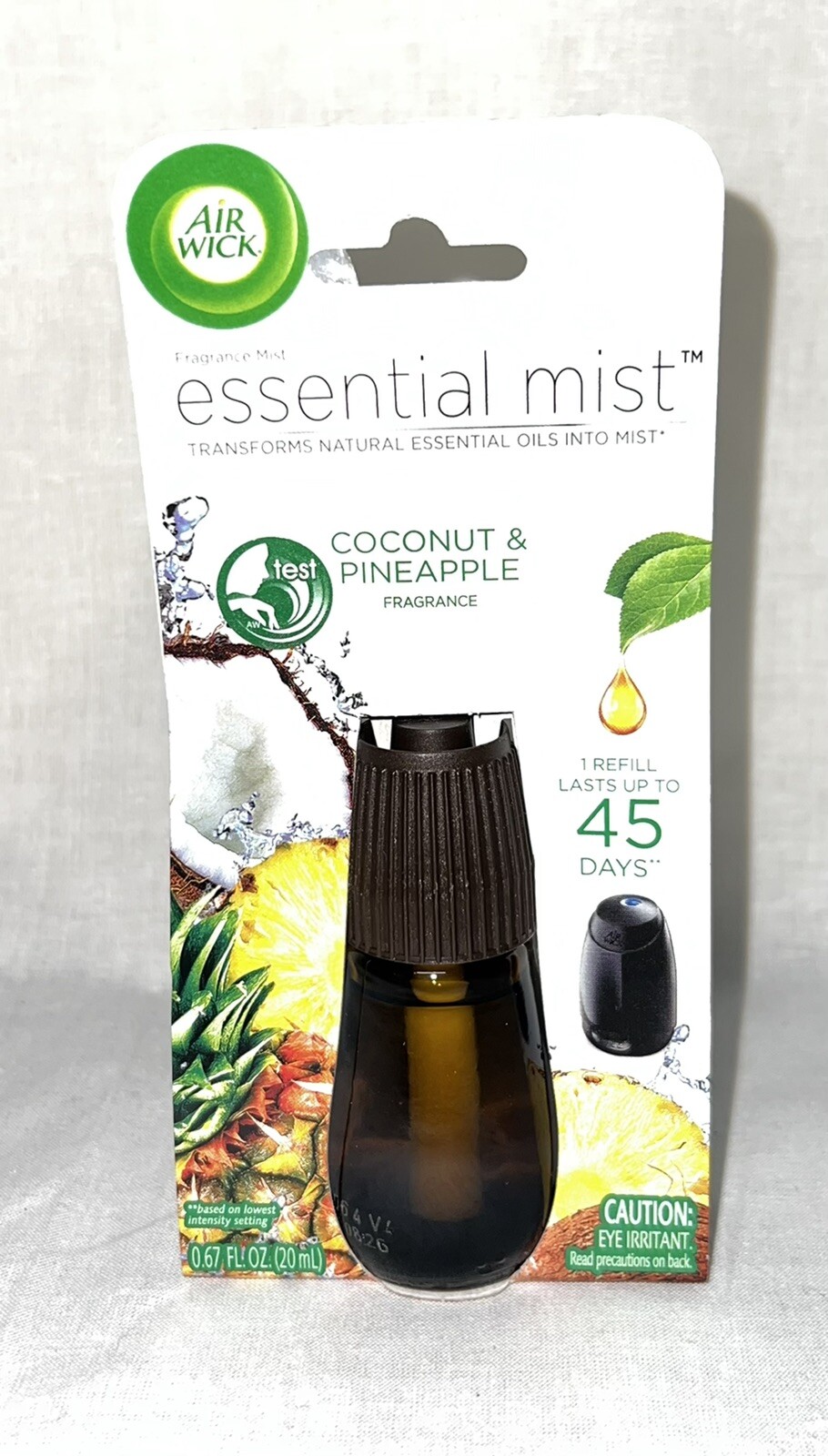 Air Wick Essential Mist Coconut Fresh Pineapple Scented Oil Refill