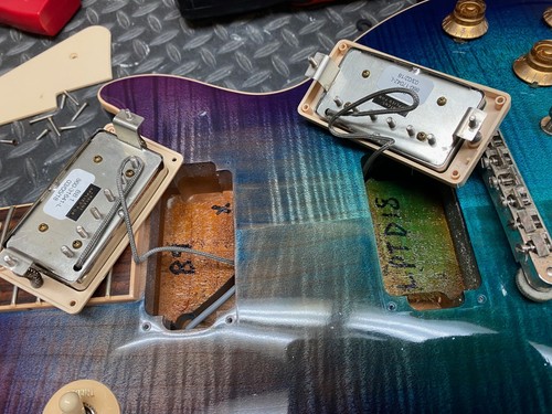 Gibson Les Paul Traditional Plus Blueberry Burst Flametop Standard Set Up VIDEO - Picture 21 of 24