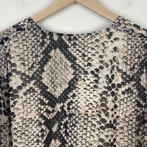 Show Me Your Mumu Shirt Womens Small Jelina Tassel Tunic V-Neck Long Sleeve Top - Picture 15 of 17