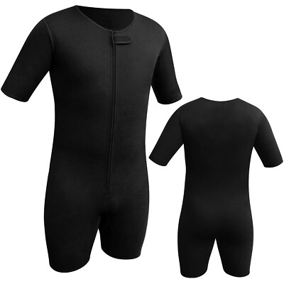 Koyes Men's West Trainer Sweat Vest Sauna Suit Weight Loss Workout Body  Shaper