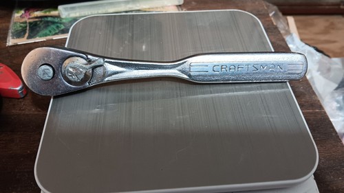 Vintage Craftsman 3/8" Drive Ratchet V 43784 & 1/2" Drive Craftsman 943797