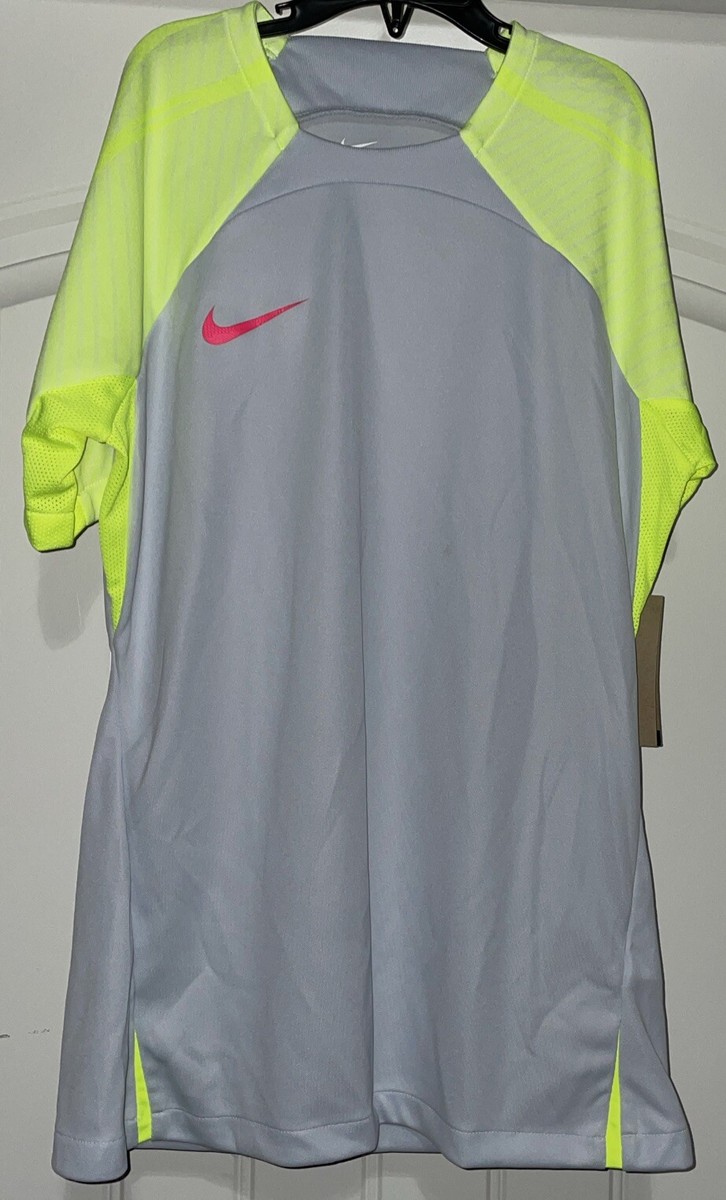 nike dri fit strike top grey