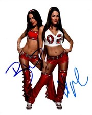 The Bella Twins BRIE & NIKKI Signed Autographed 8x10 WWE Wrestler Photograph