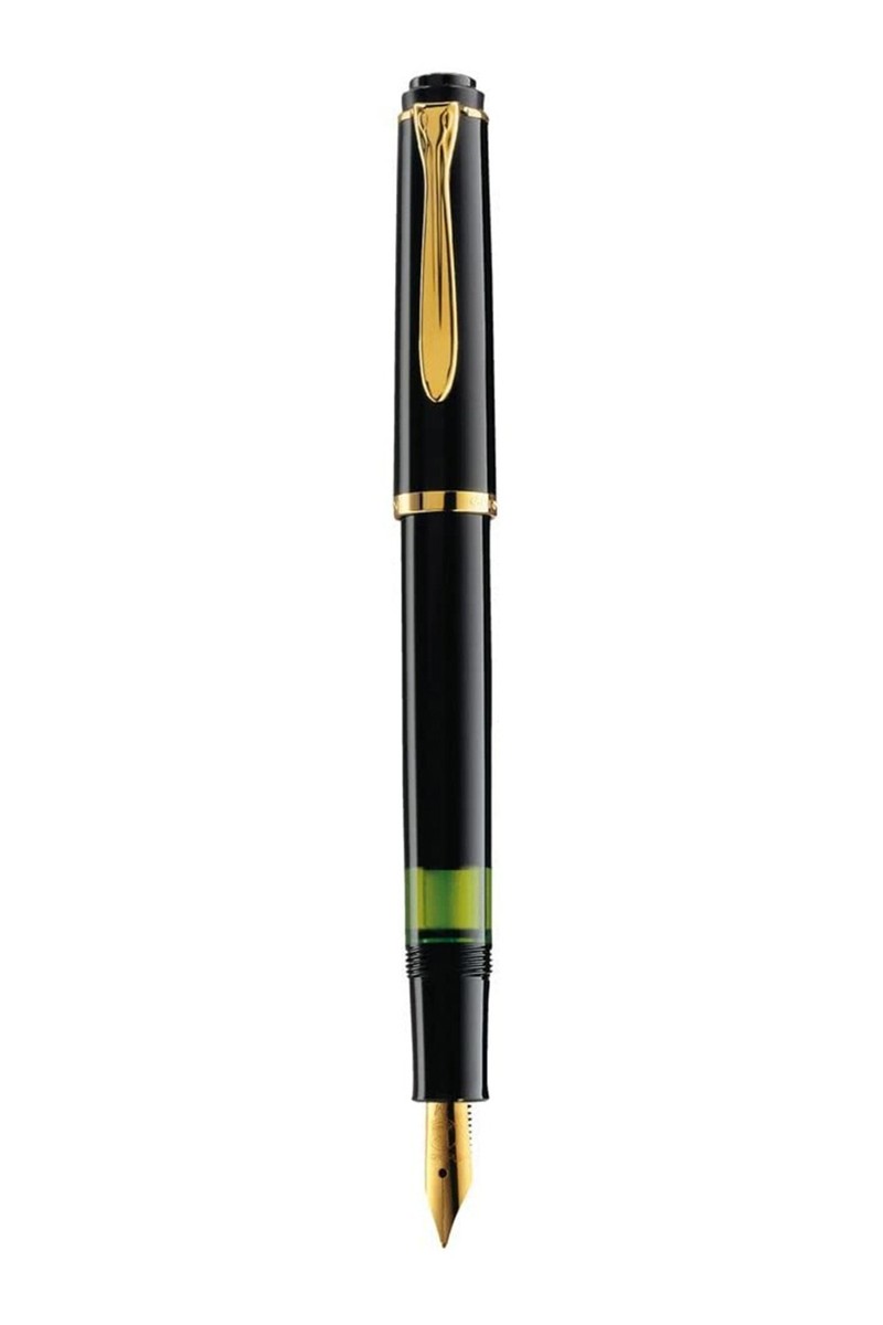 PELİKAN FOUNTAIN PEN M150 BLACK M Nib | eBay