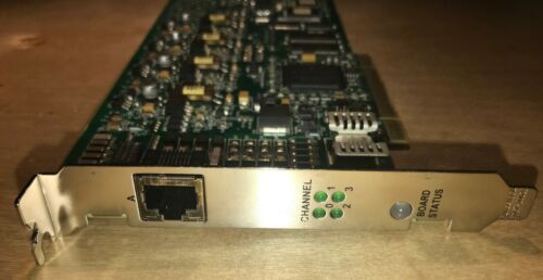 Brooktrout TR1034+P4-4L-R PCI Voice Fax Board 901-002-09 801-017-09 - Picture 4 of 7