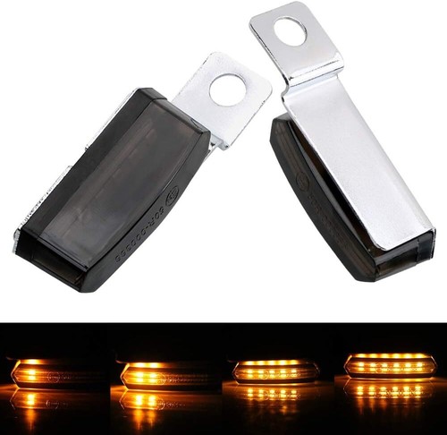 Turn Signals Indicators Lights Lamp Front Fits for Kawasaki KLR250 1978 - Picture 8 of 13