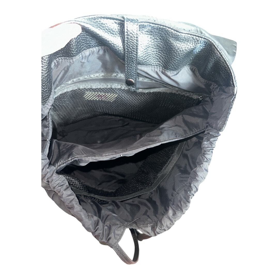 Fabletics Black Quilted Backpack - image 8
