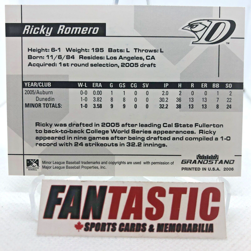 Toronto Blue Jays IP Signed Baseball Card YOU PICK - In Person Autograph (auto) - Picture 77 of 213