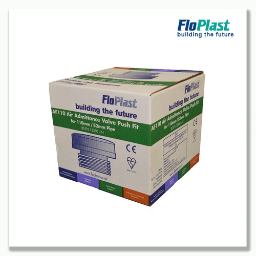 AIR ADMITTANCE VALVE AF110 110mm/82mm PIPE | 3 COLOURS | FLOPLAST | PUSH-FIT - Picture 9 of 11