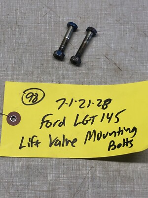 FORD LGT-145 Open-side Tractor Lift Control Valve Bolts