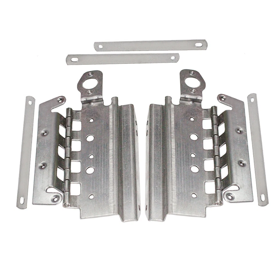 Cubierta negra One Touch alforja cierre tapas herrajes cubiertas para Harley 2014-2018 Foto 3 de 4