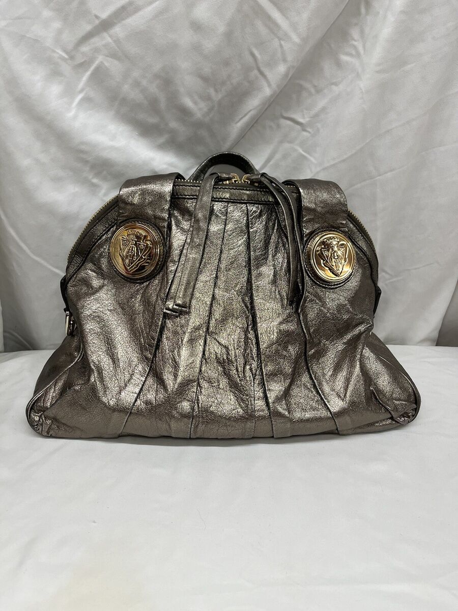 Authentic Gucci Leather Hysteria Top Handle Bag Bronze Authentic Gucci Leather Hysteria Top Handle Bag Bronze